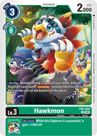 Hawkmon (EX5-035) [Animal Colosseum] - Deck Out Gaming