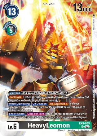 HeavyLeomon (EX5-055) [Animal Colosseum] Foil - Deck Out Gaming