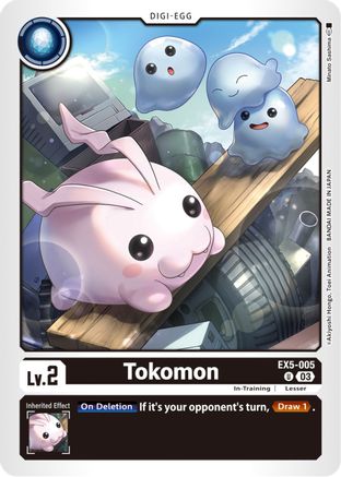 Tokomon (EX5-005) [Animal Colosseum] - Deck Out Gaming