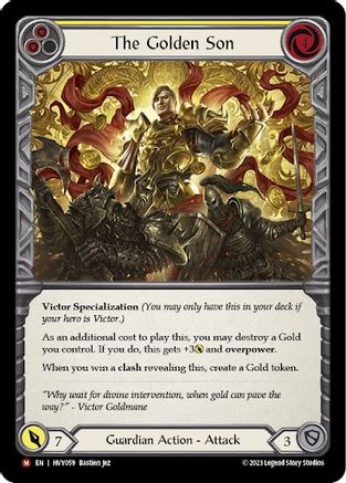 The Golden Son (HVY059) [Heavy Hitters] - Deck Out Gaming