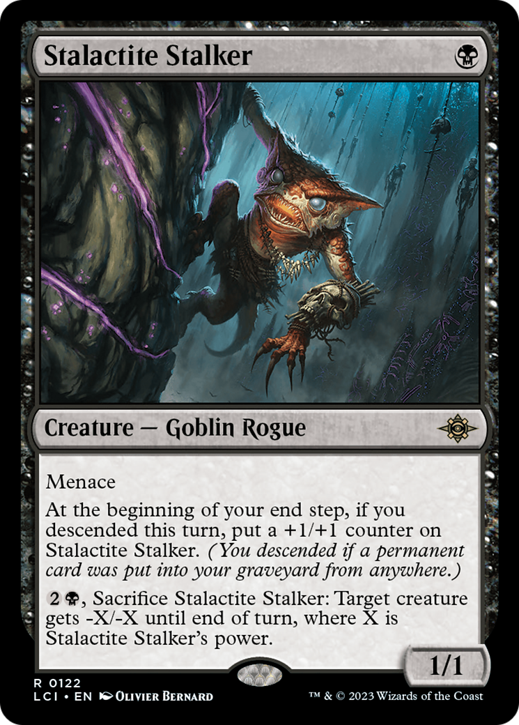 Stalactite Stalker (122) [The Lost Caverns of Ixalan] foil - Deck Out Gaming