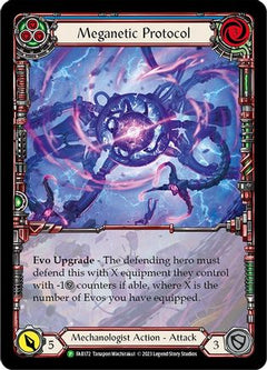 Meganetic Protocol - FAB172 (FAB172) [Flesh and Blood: Promo Cards] Rainbow Foil - Deck Out Gaming