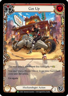 Gas Up - LGS202 (LGS202) [Flesh and Blood: Promo Cards] Rainbow Foil - Deck Out Gaming