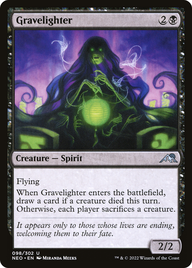 Gravelighter (98) [Kamigawa: Neon Dynasty] foil - Deck Out Gaming