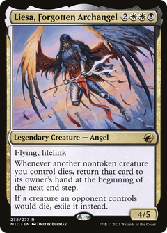Liesa, Forgotten Archangel (232) [Innistrad: Midnight Hunt] foil - Deck Out Gaming