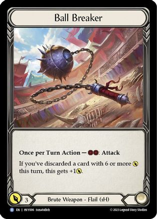 Ball Breaker (HVY006) [Heavy Hitters] Cold Foil - Deck Out Gaming