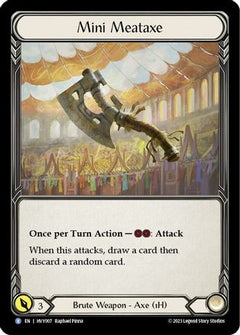 Mini Meataxe (HVY007) [Heavy Hitters] Cold Foil - Deck Out Gaming