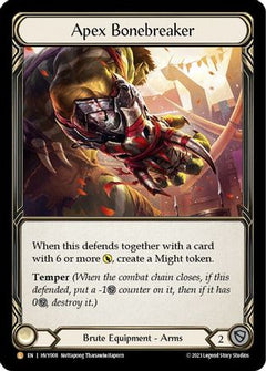 Apex Bonebreaker (HVY008) [Heavy Hitters] Rainbow Foil - Deck Out Gaming