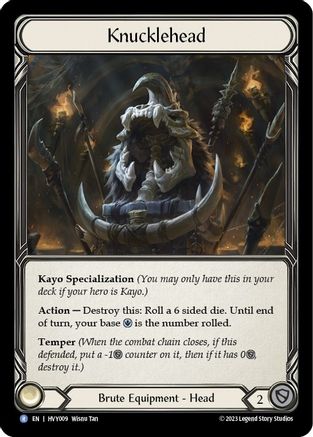 Knucklehead (HVY009) [Heavy Hitters] - Deck Out Gaming