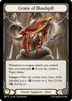 Grains of Bloodspill (HVY097) [Heavy Hitters] Rainbow Foil - Deck Out Gaming