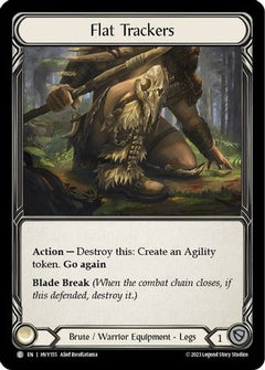 Flat Trackers (HVY155) [Heavy Hitters] Cold Foil - Deck Out Gaming
