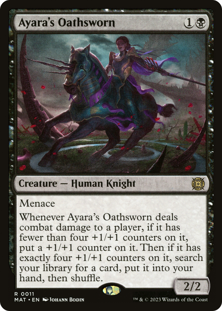 Ayara's Oathsworn (11) [March of the Machine: The Aftermath] foil - Deck Out Gaming