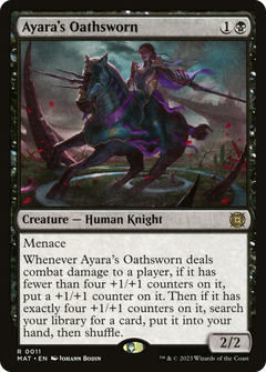Ayara's Oathsworn (11) [March of the Machine: The Aftermath] - Deck Out Gaming