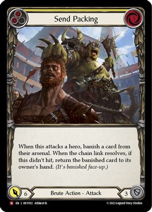 Send Packing (HVY012) [Heavy Hitters] - Deck Out Gaming