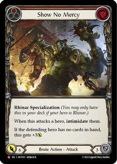 Show No Mercy (HVY013) [Heavy Hitters] Rainbow Foil - Deck Out Gaming