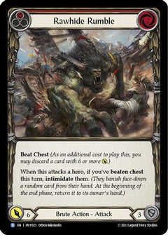 Rawhide Rumble (Red) (HVY023) [Heavy Hitters] Rainbow Foil - Deck Out Gaming