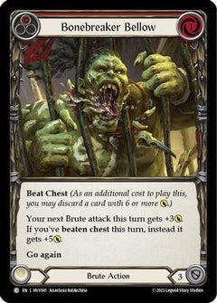 Bonebreaker Bellow (Red) (HVY041) [Heavy Hitters] - Deck Out Gaming