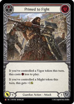 Primed to Fight (HVY058) [Heavy Hitters] Rainbow Foil - Deck Out Gaming