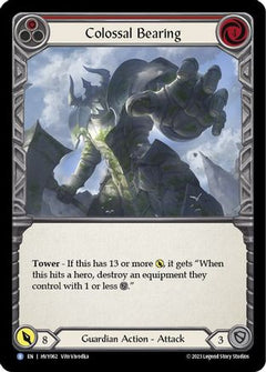 Colossal Bearing (HVY062) [Heavy Hitters] Rainbow Foil - Deck Out Gaming