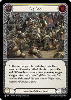 Big Bop (Yellow) (HVY084) [Heavy Hitters] Rainbow Foil - Deck Out Gaming