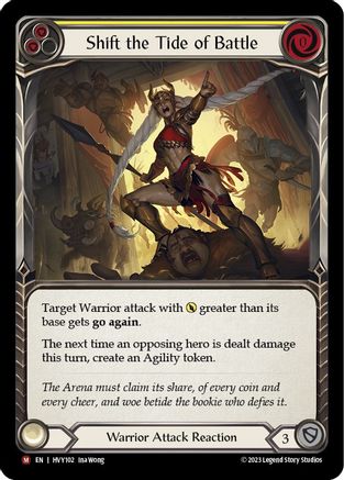 Shift the Tide of Battle (HVY102) [Heavy Hitters] - Deck Out Gaming