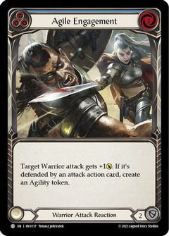Agile Engagement (Blue) (HVY117) [Heavy Hitters] - Deck Out Gaming
