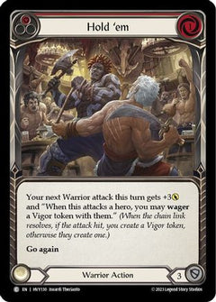 Hold 'em (Red) (HVY130) [Heavy Hitters] - Deck Out Gaming