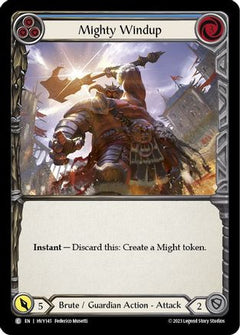 Mighty Windup (Blue) (HVY145) [Heavy Hitters] Rainbow Foil - Deck Out Gaming