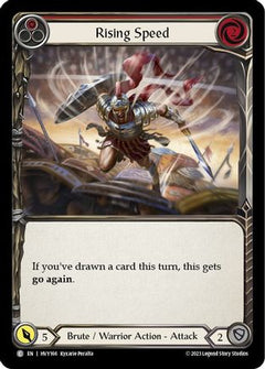 Rising Speed (Red) (HVY166) [Heavy Hitters] - Deck Out Gaming