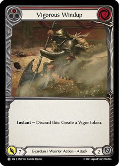 Vigorous Windup (Red) (HVY186) [Heavy Hitters] - Deck Out Gaming