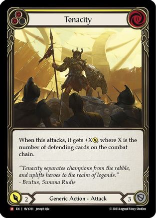 Tenacity (HVY211) [Heavy Hitters] - Deck Out Gaming