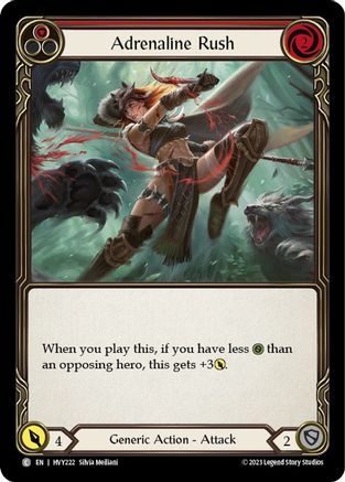 Adrenaline Rush (Red) (HVY222) [Heavy Hitters] - Deck Out Gaming