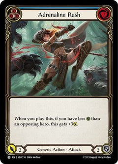 Adrenaline Rush (Blue) (HVY224) [Heavy Hitters] - Deck Out Gaming