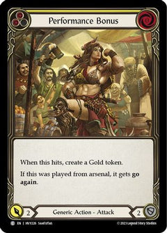 Performance Bonus (Yellow) (HVY226) [Heavy Hitters] - Deck Out Gaming