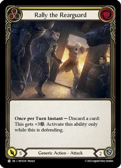 Rally the Rearguard (Yellow) (HVY229) [Heavy Hitters] - Deck Out Gaming