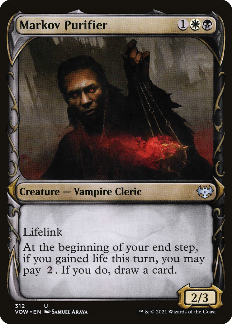 Markov Purifier (Showcase) (312) [Innistrad: Crimson Vow] - Deck Out Gaming