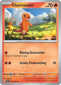 Charmander - 007/091 (7) [SV: Paldean Fates] - Deck Out Gaming