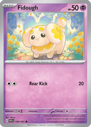 Fidough (38) [SV: Paldean Fates] - Deck Out Gaming