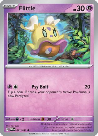 Flittle - 041/091 (41) [SV: Paldean Fates] Reverse Holofoil - Deck Out Gaming