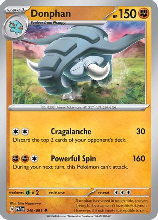 Donphan (49) [SV: Paldean Fates] - Deck Out Gaming