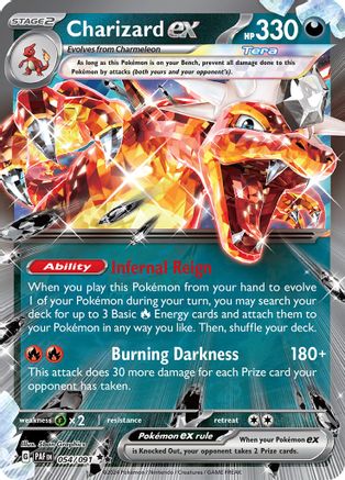 Charizard ex - 054/091 (54) [SV: Paldean Fates] Holofoil - Deck Out Gaming
