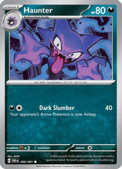 Haunter (56) [SV: Paldean Fates] Reverse Holofoil - Deck Out Gaming