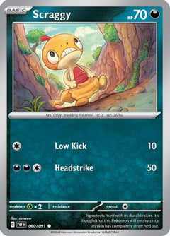 Scraggy (60) [SV: Paldean Fates] - Deck Out Gaming