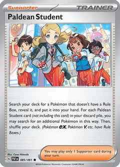 Paldean Student - 085/091 (85) [SV: Paldean Fates] - Deck Out Gaming