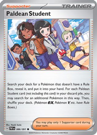 Paldean Student - 086/091 (86) [SV: Paldean Fates] - Deck Out Gaming