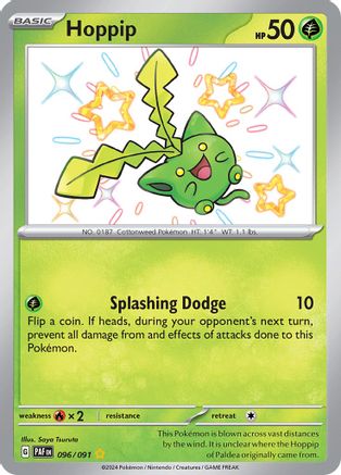 Hoppip (96) [SV: Paldean Fates] Holofoil - Deck Out Gaming