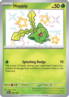 Hoppip (96) [SV: Paldean Fates] Holofoil - Deck Out Gaming