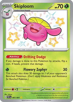 Skiploom (97) [SV: Paldean Fates] Holofoil - Deck Out Gaming
