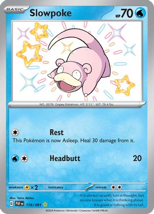 Slowpoke (116) [SV: Paldean Fates] Holofoil - Deck Out Gaming
