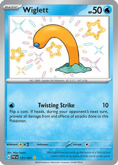 Wiglett - 121/091 (121) [SV: Paldean Fates] Holofoil - Deck Out Gaming